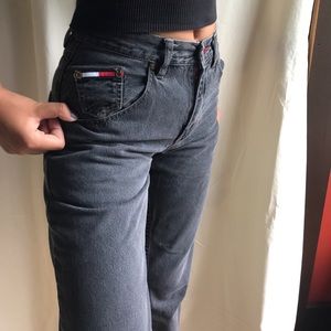 Tommy Hilfiger Straight Leg Jeans High Waisted